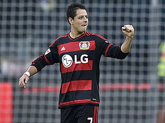 Chicharito cannot stop scoring...